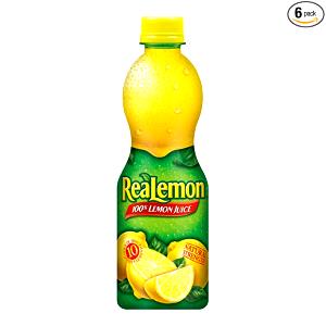 1 tsp (5 ml) 100% Natural Strength Lemon Juice from Concentrate