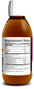 1 tsp (5 ml) Omega-3 Purified Fish Oil