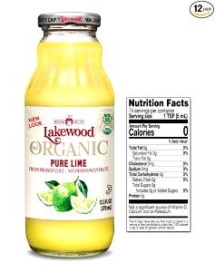 1 tsp (5 ml) Pure Lime Juice