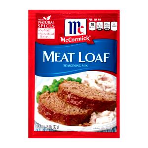 1 tsp dry mix (4 g) Meat Loaf Seasoning Mix