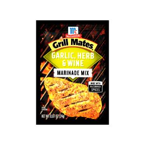 1 tsp dry miz (2.5 g) Grill Mates Garlic, Herb, & Wine Marinade