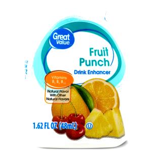1 Tsp Fruit Flavor Drink Mix, Diet
