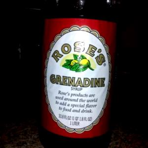 1 Tsp Grenadine