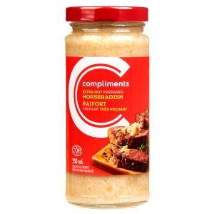 1 Tsp Horseradish, Prepared, Extra Hot