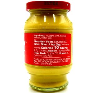 1 tsp Hot German Mustard