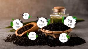 1 Tsp Sesame Seeds, Black