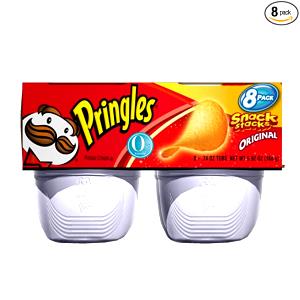 1 tub (0.74 oz) Snack Stacks Original Potato Crisps