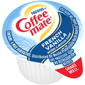 1 tub (11 ml) French Vanilla Liquid Coffee Creamer (Tub)