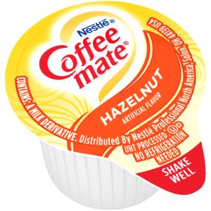 1 tub (11 ml) Hazelnut Coffee Creamer (Tub)