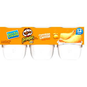 1 tub Cheddar Cheese Potato Crisps 100 Calorie Pack