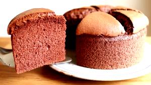 1 Tube (10" Dia, 4" High) Chocolate Chiffon Cake