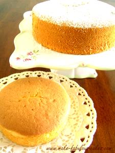 1 Tube (9" Dia, 3-3/4" High) Chiffon Cake