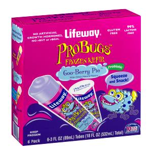 1 Tube Frozen Kefir, Probugs, Goo-Berry Pie