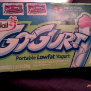 1 Tube Yogurt, Go-Gurt Strawberry Kiwi Kick