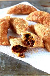 1 Turnover Puerto Rican Style Cheese Turnover (Pastelillo De Queso; Empanadilla)