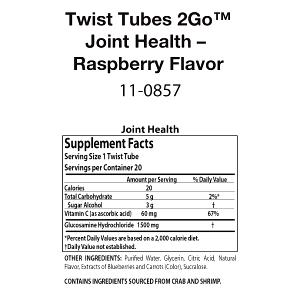 1 twist tube (10 ml) Joint Health - Raspberry