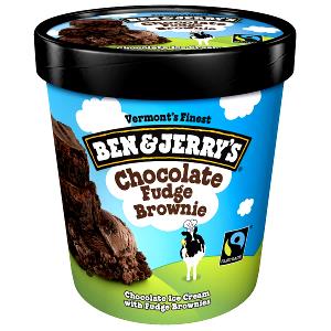 1 unit (102 g) Chocolate Fudge Brownie Premium Ice Cream Cups