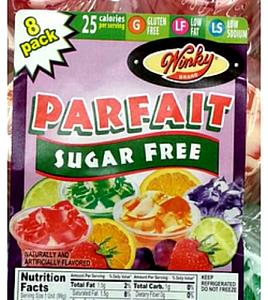 1 unit (99 g) Sugar Free Parfait