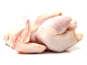 1 Unit Chicken Back, Raw, Meat/Skin