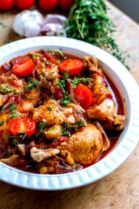 1 Unit Chicken Drumstick, Stewed