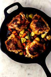 1 Unit Chicken Thigh, Roasted