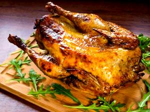 1 Unit Guinea Hen, Meat Only, Raw