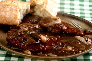 1 Unit Lamb Liver, Braised