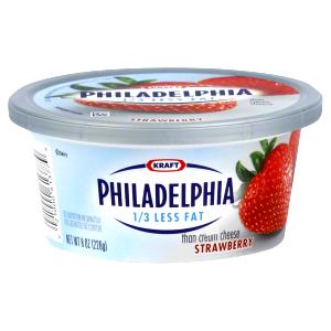 1 Unit Reduced Fat Strawberry Cream Cheese