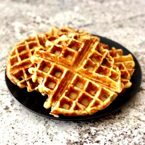 1 waffle (3 oz) Plain Waffles