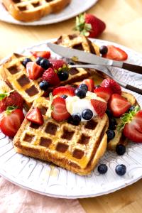 1 Waffle Waffle, French Toast