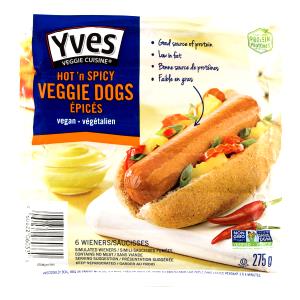 1 weiner (46 g) Meatless Hot Dog