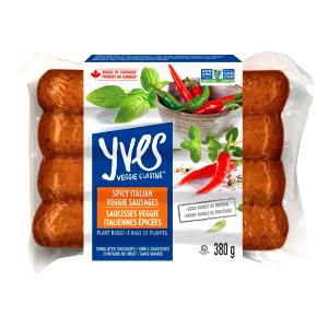 1 weiner Zesty Italian Meatless Veggie Brats