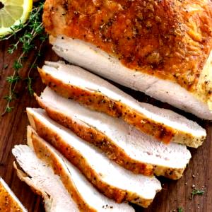 1 Whole (1,728.0 G) Turkey Breast, roasted