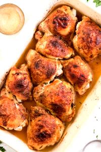 1 Whole (116.0 G) Chicken Thigh, roasted