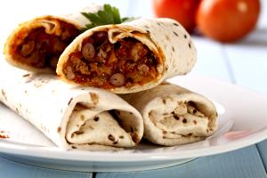 1 Whole (241.0 G) Burrito with Beans & Beef
