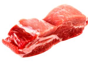 1 Whole (393.0 G) Pork Blade Steak, raw
