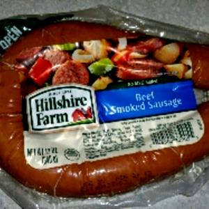 1 Whole (43.0 G) Beef Sausage, smoked