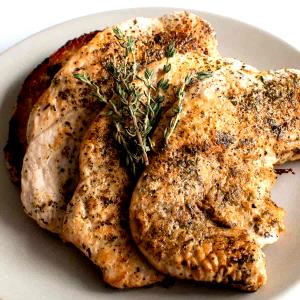 1 Whole (64.0 G) Turkey Steak, fried