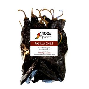1 Whole (7.0 G) Pasilla Peppers, dried