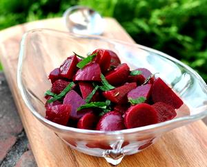 1 Whole, Canned Cooked Beets (from Canned, Fat Not Added in Cooking)