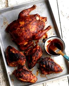 1 whole chicken Whole Bar-B-Q Chicken