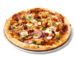 1 whole pizza BBQ Chicken Pizza