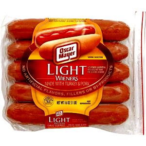 1 wiener (45 g) Light Hot Dog Wieners