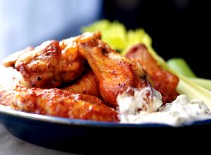 1 Wing Boneless Fiery Buffalo Wings (1)