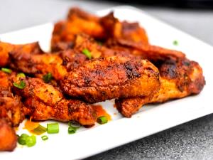 1 wing Cajun Spiced Chicken Wing