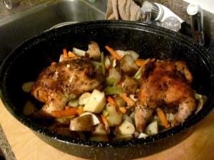 1 Wing (yield After Cooking, Bone Removed) Roasted Cornish Game Hen