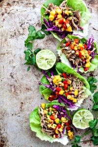 1 wra Southwest Pork Carnita Wraps