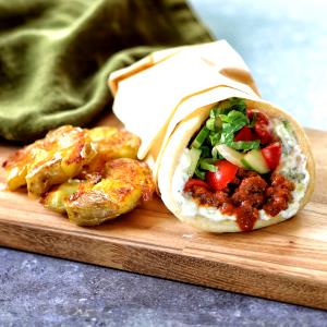 1 wrap (108 g) Asian Pita Wrap