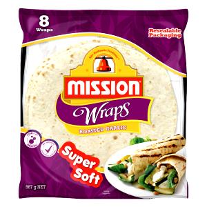 1 wrap (108 g) Garlic & Herb Wraps