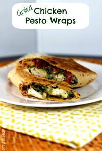 1 wrap (113 g) Pesto Chicken Pizza Wrap